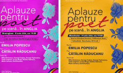Spectacolul Aplauze pentru poet pe scenă… ajunge în Anglia