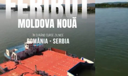 Se reia trecerea cu bacul pe Dunăre, între Moldova Nouă și Serbia (Usije)