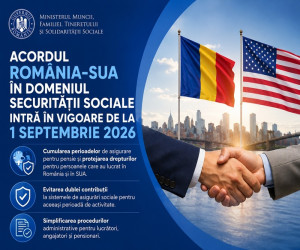 Acordul în domeniul securității sociale dintre SUA și România intră în vigoare, consolidând legăturile economice și protecția lucrătorilor