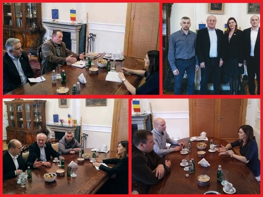 CONSULTĂRI CU ROM&Acirc;NII, LA AMBASADA DIN BELGRAD