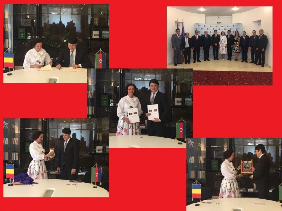 Memorandum de Cooperare &icirc;ntre MRP și Comitetul de Stat pentru Diaspora din Azerbaidjan