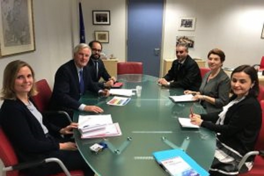 &Icirc;nt&acirc;lnire cu Michel Barnier, negociatorul-șef al Comisiei Europene pentru Brexit