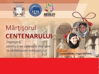MĂRȚIȘORUL CENTENARULUI, LA ROMA ȘI CERNĂUȚI