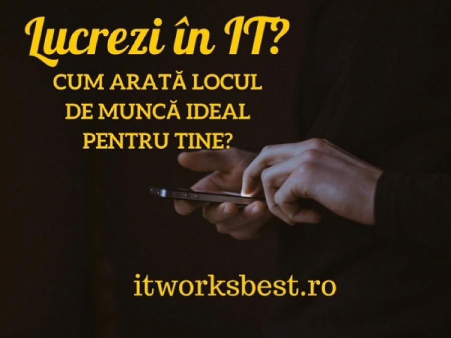 CHESTIONARUL BEST PLACE TO WORK IN IT IN ROMANIA