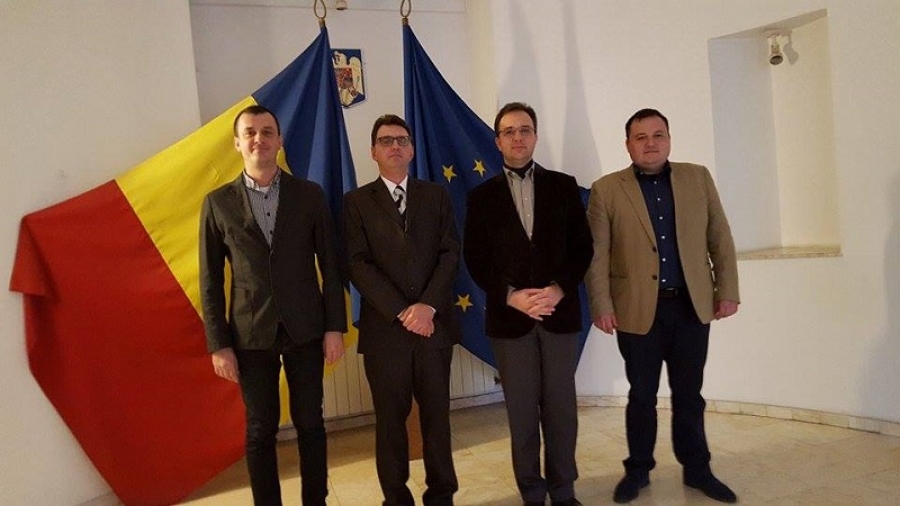 &Icirc;nt&acirc;lnirea secretarului de stat Petre Guran cu vicepreședintele CRS