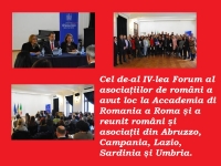 MRP LA CEL DE-AL PATRULEA FORUM AL ROM&Acirc;NILOR DIN ITALIA