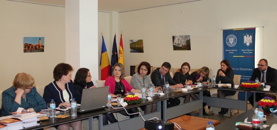 DIALOG CU DIASPORA PE TEME CONSULARE, LA MADRID